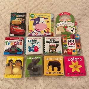 11 infant/toddler board books
